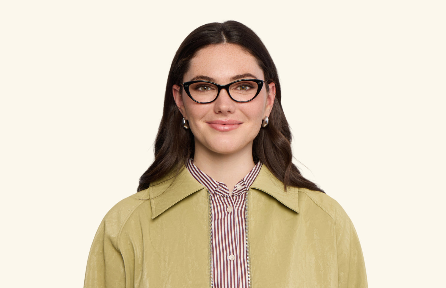 The ella - Black Acetate Gold Metal - LifeStyle1 - Pair Eyewear