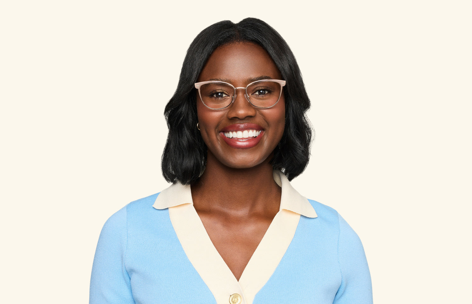 The Georgia - Lensless - LifeStyle 1 - Pair Eyewear