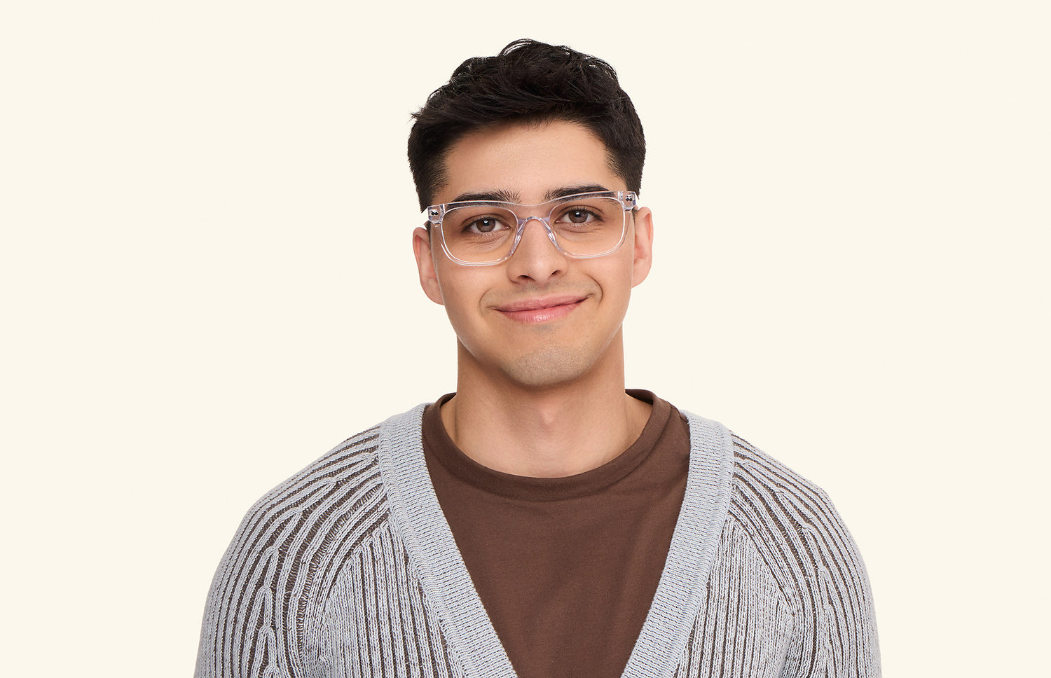 The Jessie - Crystal Clear - LifeStyle1 - Pair Eyewear