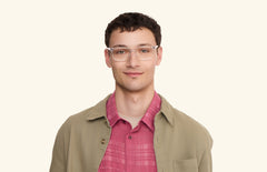 The Kirby - Crystal Clear - LifeStyle Thumbnail1 - Pair Eyewear