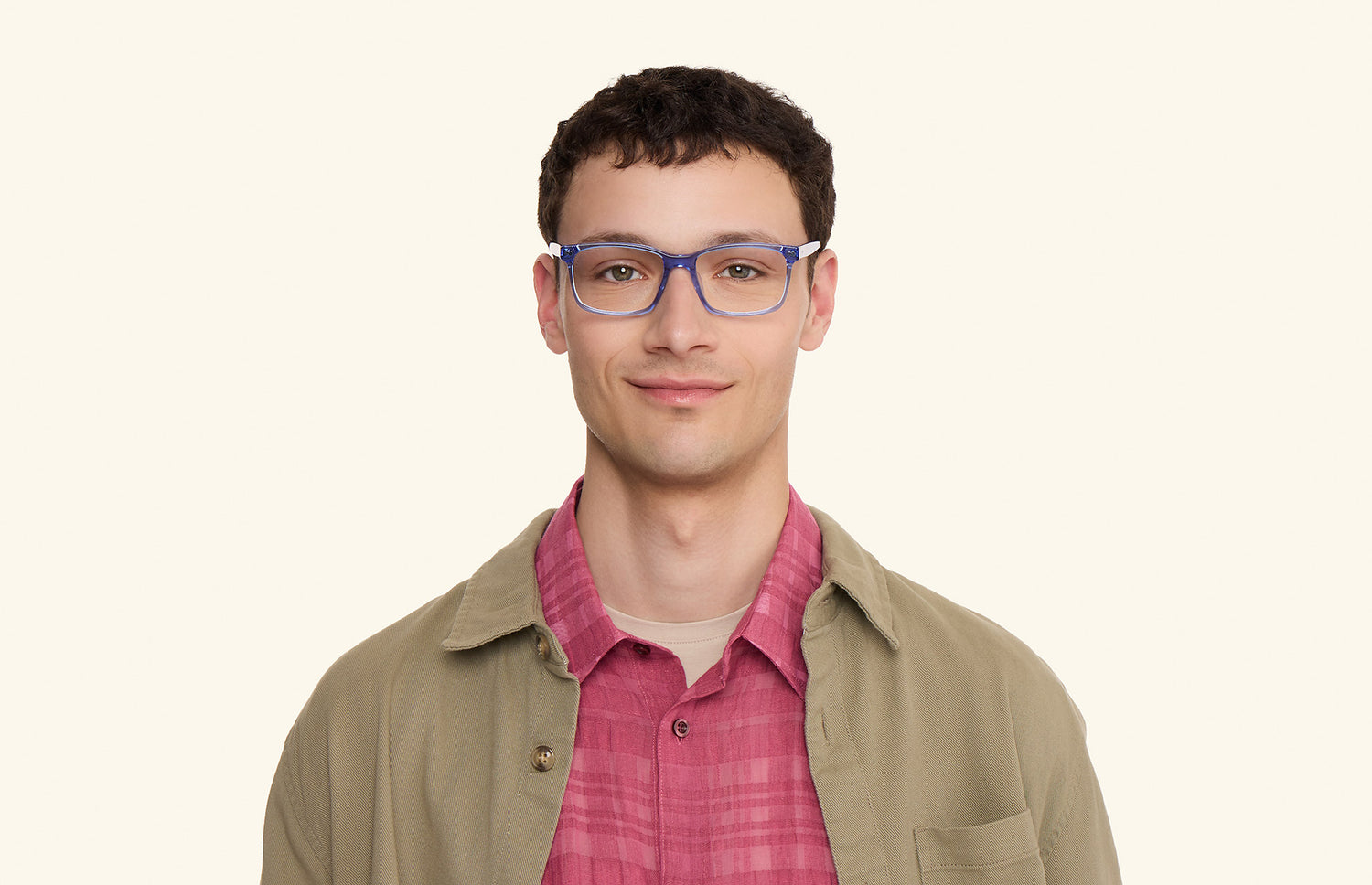 The Kirby - Blue Clear - LifeStyle1 - Pair Eyewear