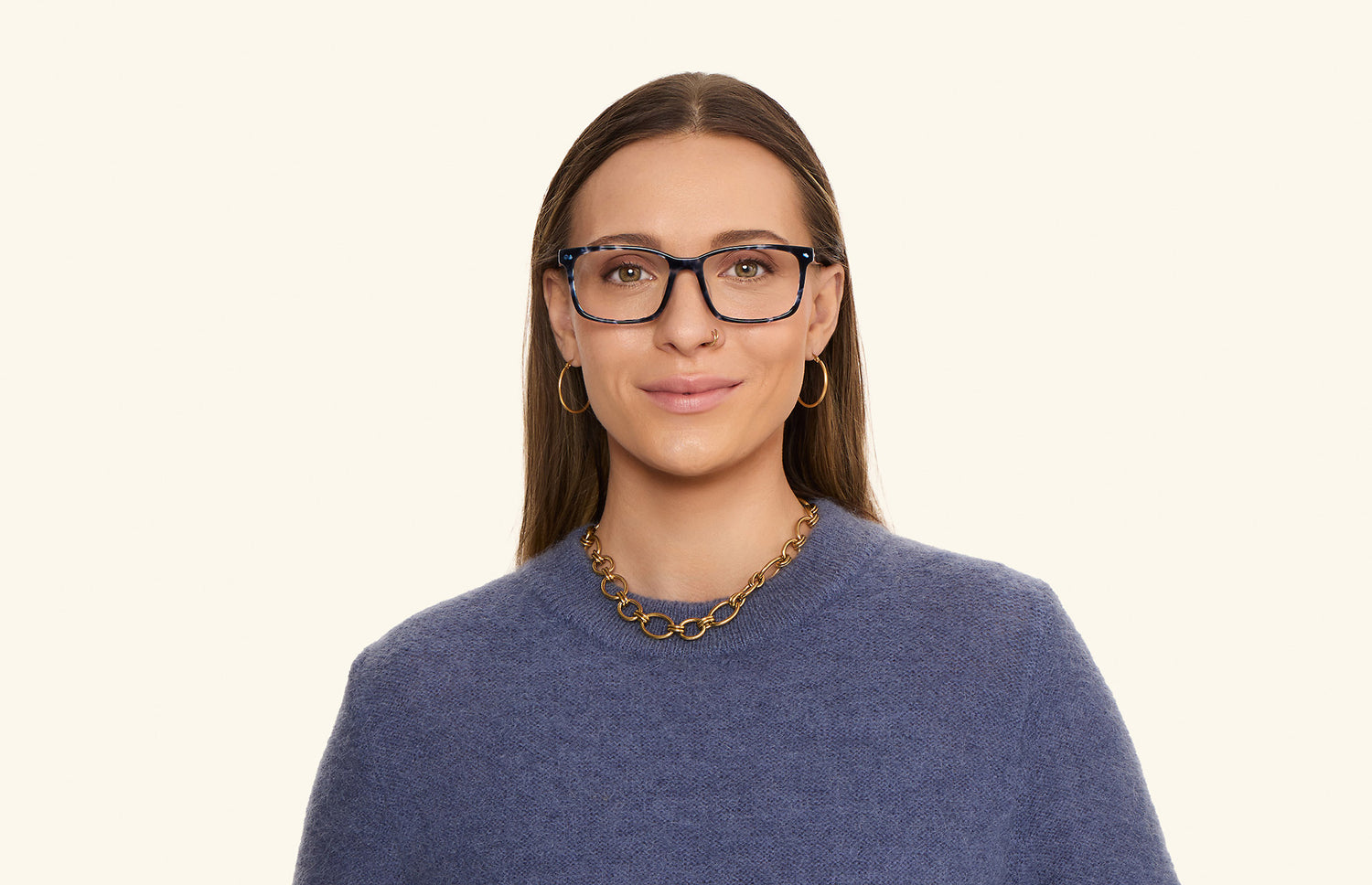The Kirby - Blue Tortoise - LifeStyle1 - Pair Eyewear