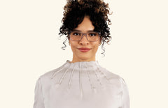 The Kirby - Gray Clear - LifeStyle Thumbnail2 - Pair Eyewear