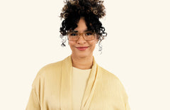 The Kirby - Honey Clear - LifeStyle Thumbnail2 - Pair Eyewear