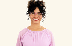 The Kirby - Lavender Clear - LifeStyle Thumbnail2 - Pair Eyewear