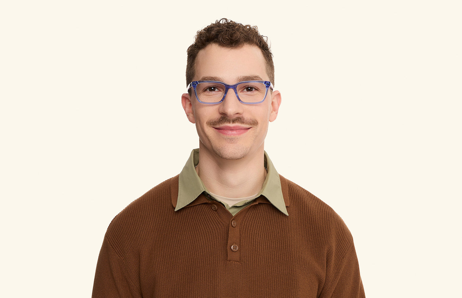 The Larkin - Blue Clear - LifeStyle1 - Pair Eyewear