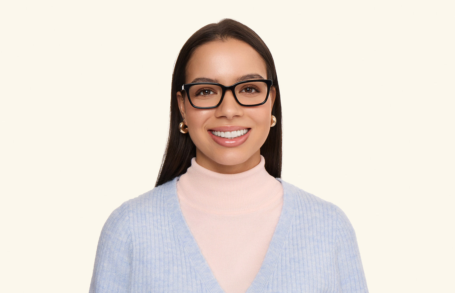The Larkin - Black - LifeStyle1 - Pair Eyewear