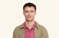 The Murphy - Crystal Clear - LifeStyle Thumbnail1 - Pair Eyewear