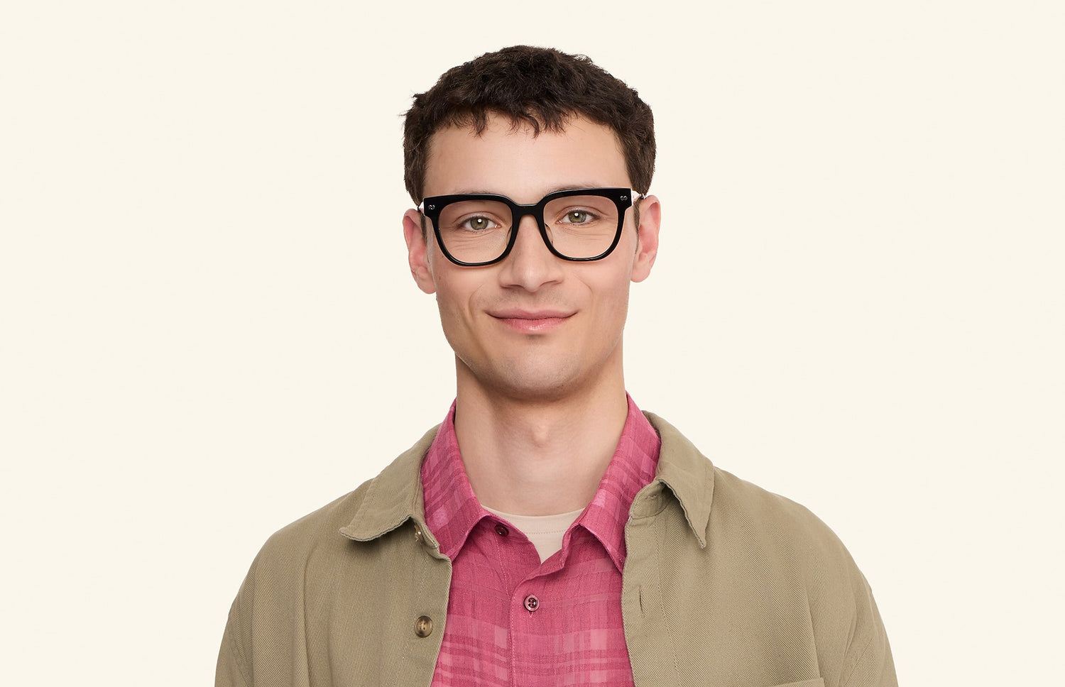 The Murphy - Black Acetate Gold Metal - LifeStyle1 - Pair Eyewear