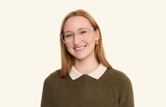 The Murphy - Crystal Clear - LifeStyle Thumbnail1 - Pair Eyewear