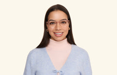 The Reese - Pink Clear - LifeStyle Thumbnail1 - Pair Eyewear