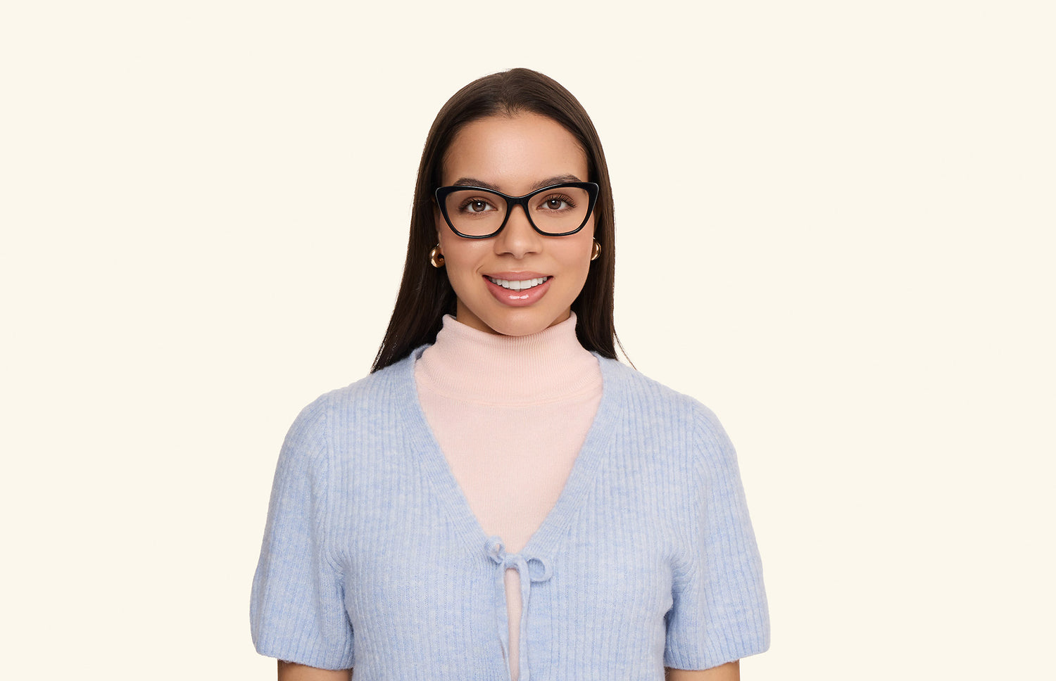 The Wanda - Black - LifeStyle1 - Pair Eyewear