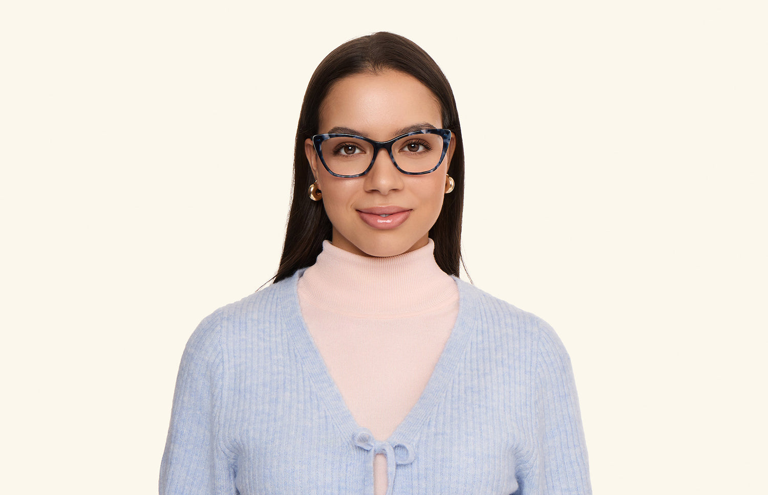 The Wanda - Blue Tortoise - LifeStyle1 - Pair Eyewear