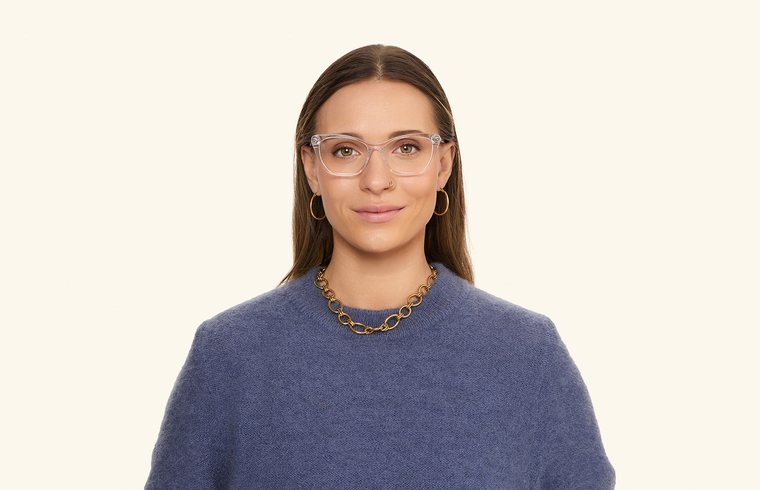 The Wanda - Crystal Clear - LifeStyle2 - Pair Eyewear