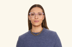 The Wanda - Lavender Clear - LifeStyle Thumbnail1 - Pair Eyewear