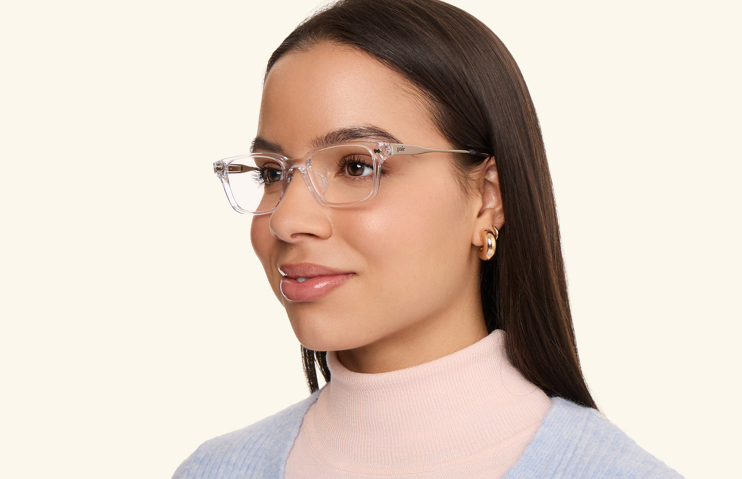 The Finley - Mixed Material - Lensless - LifeStyle 2 - Pair Eyewear