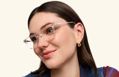 The Reese - Mixed Material - Lensless - LifeStyle Thumbnail 2 - Pair Eyewear