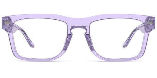 The Drew - Lavender Clear - Pair Eyewear