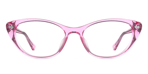 The ella - Pink Glitter Clear - Pair Eyewear