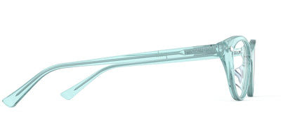 The ella - Seafoam Clear - Thumbnail3 - Pair Eyewear