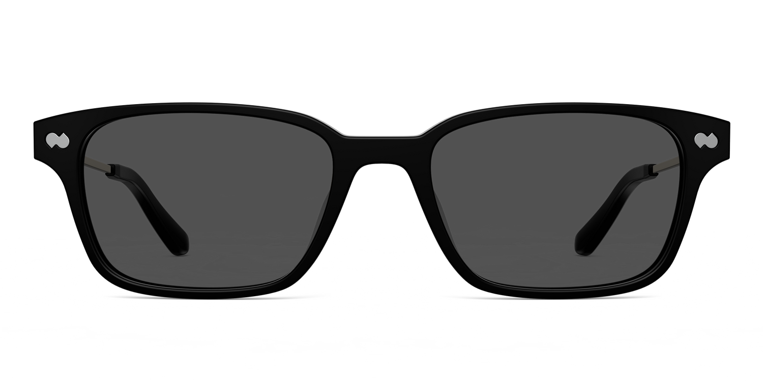 The Finley - Black Acetate Gold Metal Sun - Carousel3 - Pair Eyewear