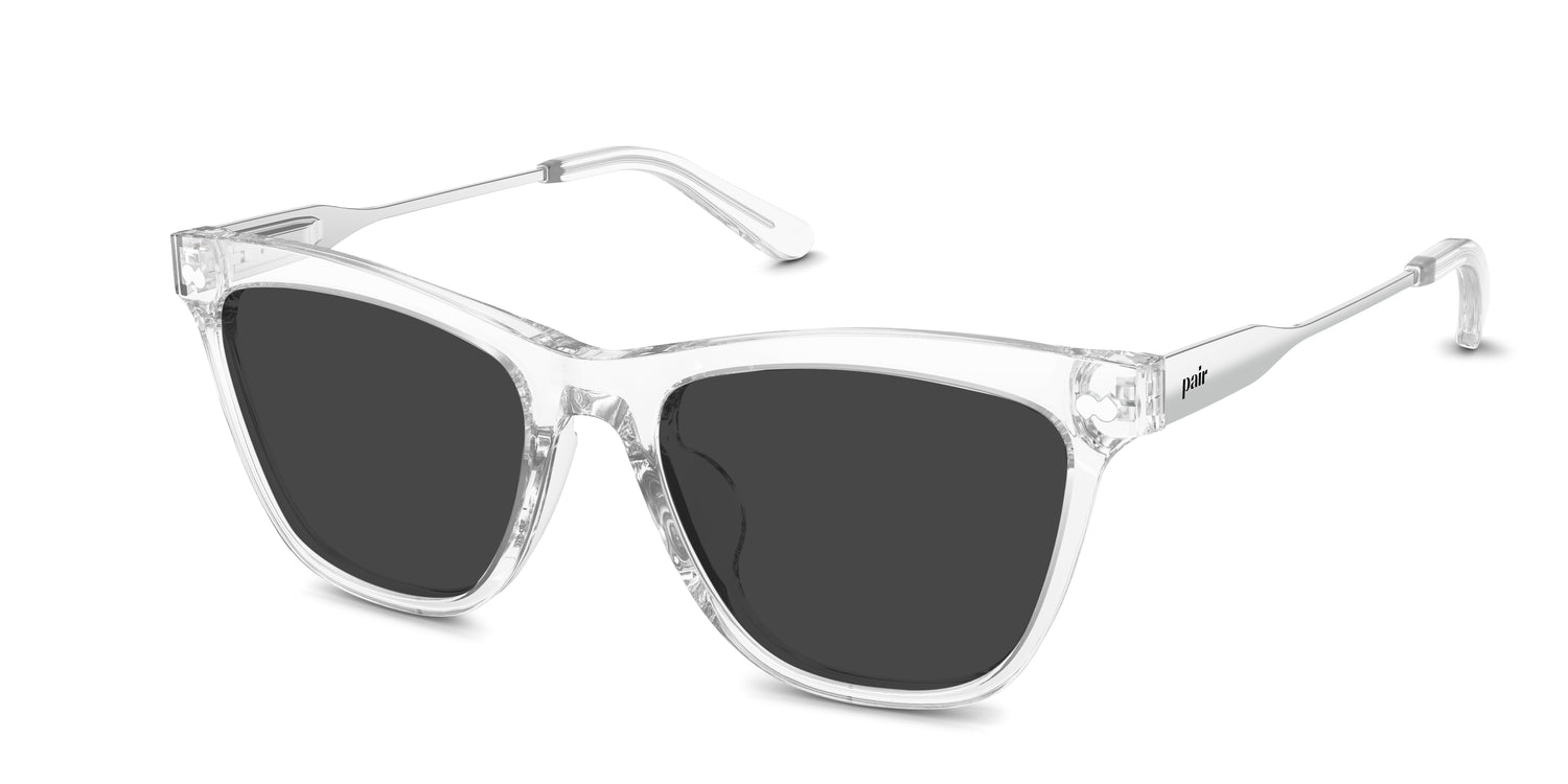The Harper - Mixed Material - Lensless - Carousel 1 - Pair Eyewear