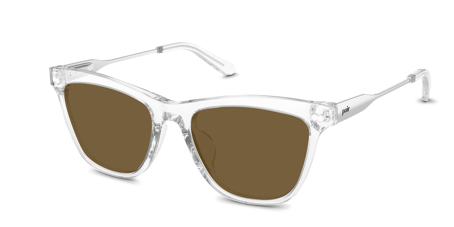 The Harper - Mixed Material - Lensless - Carousel 2 - Pair Eyewear