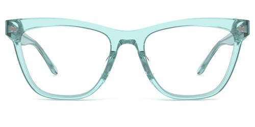 The Harper - Seafoam Clear - Pair Eyewear