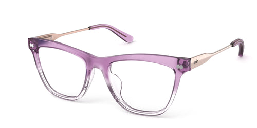 The Harper - Violet Pearlized Gradient Acetate Rose Gold Metal - Pair Eyewear