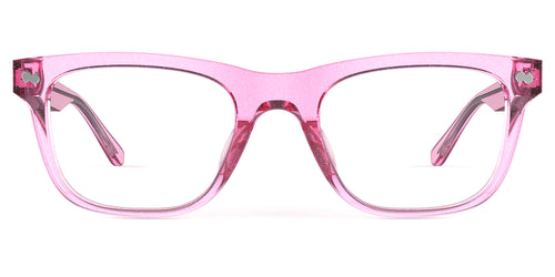 The Jessie - Pink Glitter Clear - Pair Eyewear