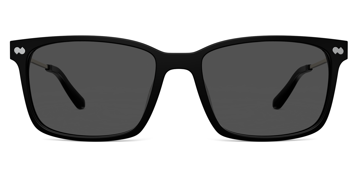 The Kirby - Black Acetate Gold Metal Sun - Carousel3 - Pair Eyewear