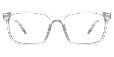 The Kirby - Crystal Clear Acetate Silver Metal - Thumbnail2 - Pair Eyewear