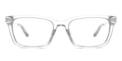 The Larkin - Crystal Clear Acetate Silver Metal - Thumbnail2 - Pair Eyewear