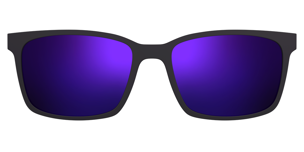 The Purple Reflective Sun Top on a Kirby base frame