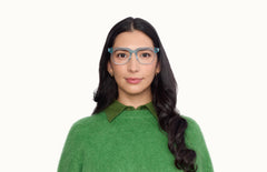 The Payton - Seafoam Clear - LifeStyle Thumbnail1 - Pair Eyewear