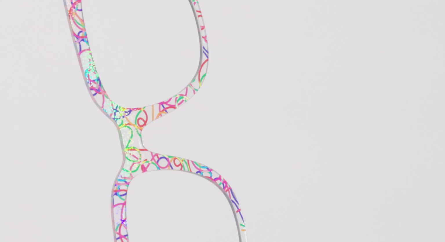 The Celebration Streamers Holographic Crystal - LifeStyle Thumbnail Video1 - Pair Eyewear