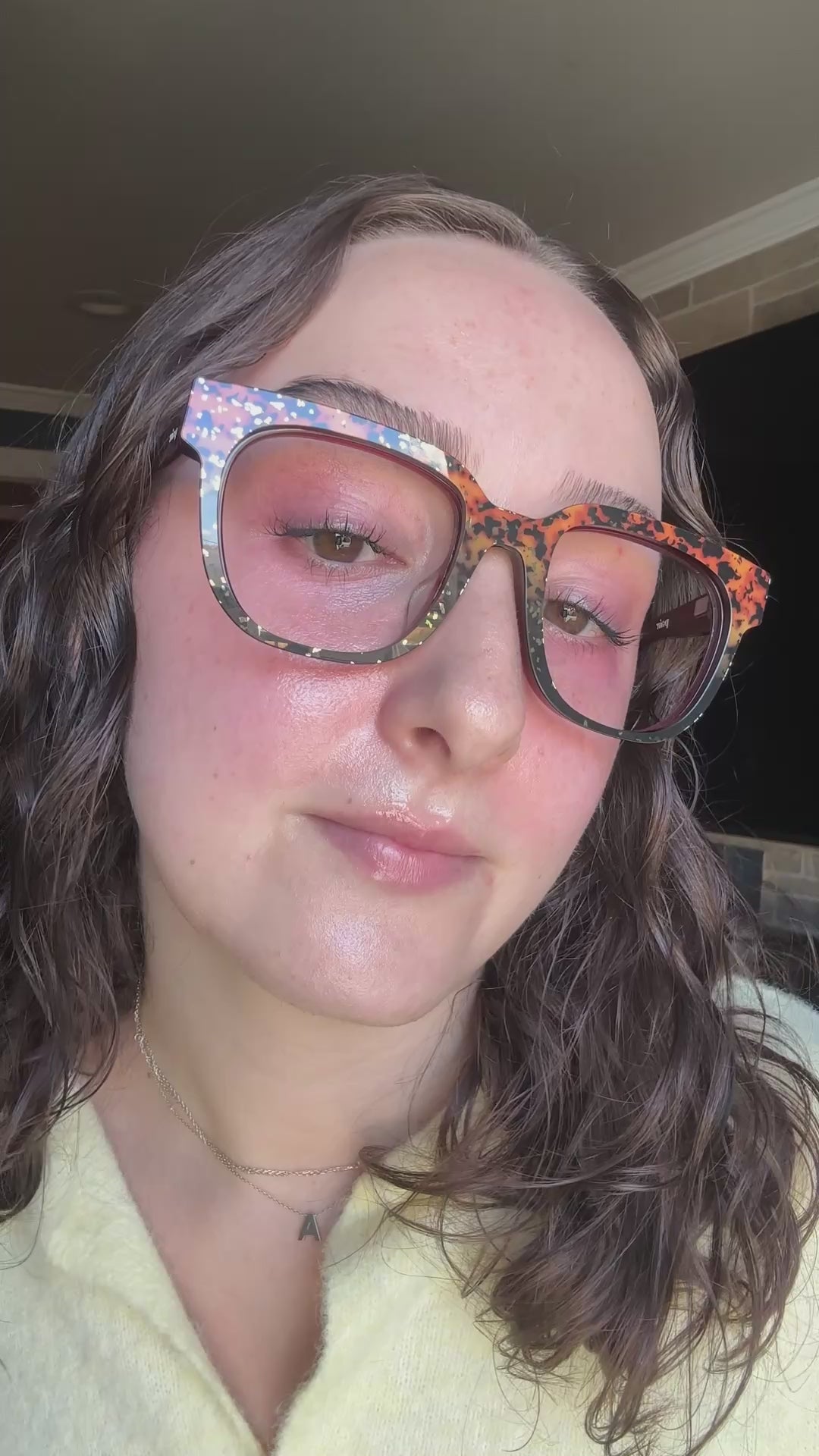 The Rustic Gold Leaf Tortoise - LifeStyle Thumbnail Video2 - Pair Eyewear