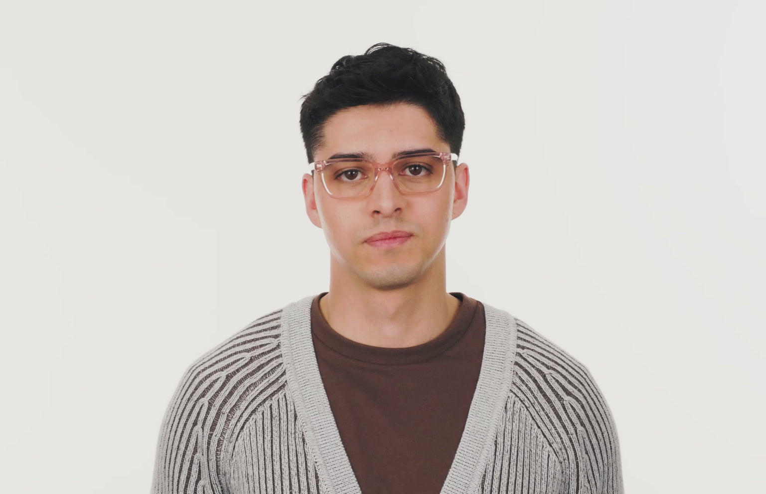 The Larkin - Pink Clear - LifeStyle Thumbnail2 - Pair Eyewear