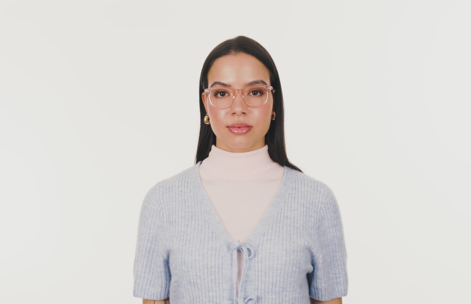 The Reese - Pink Clear - LifeStyle Thumbnail2 - Pair Eyewear