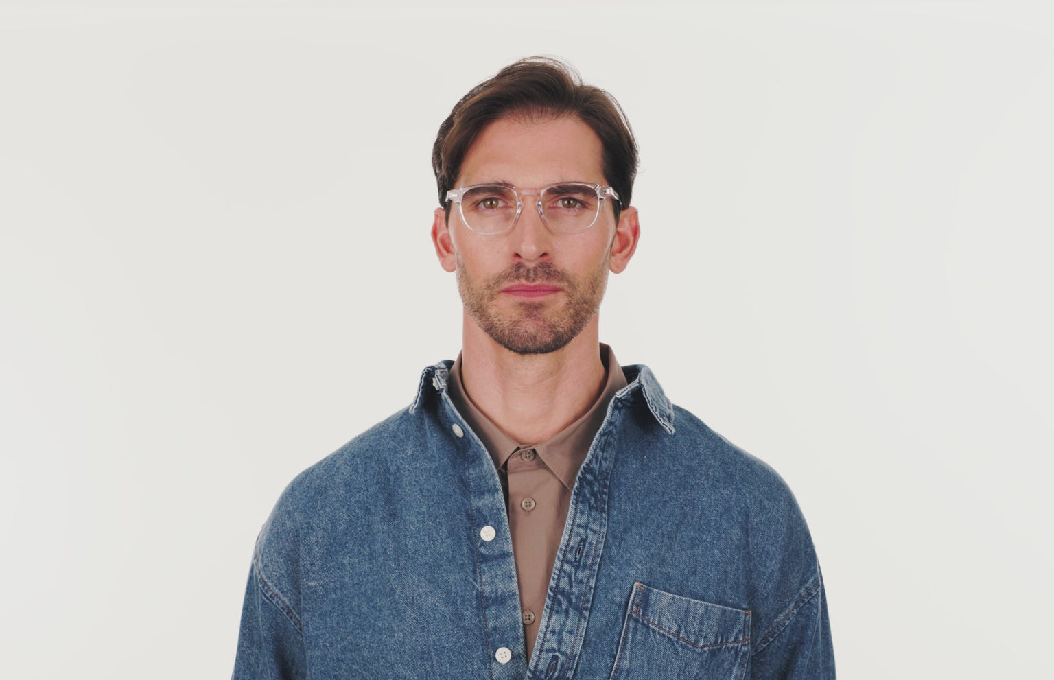 The Otis - Crystal Clear - LifeStyle Thumbnail2 - Pair Eyewear