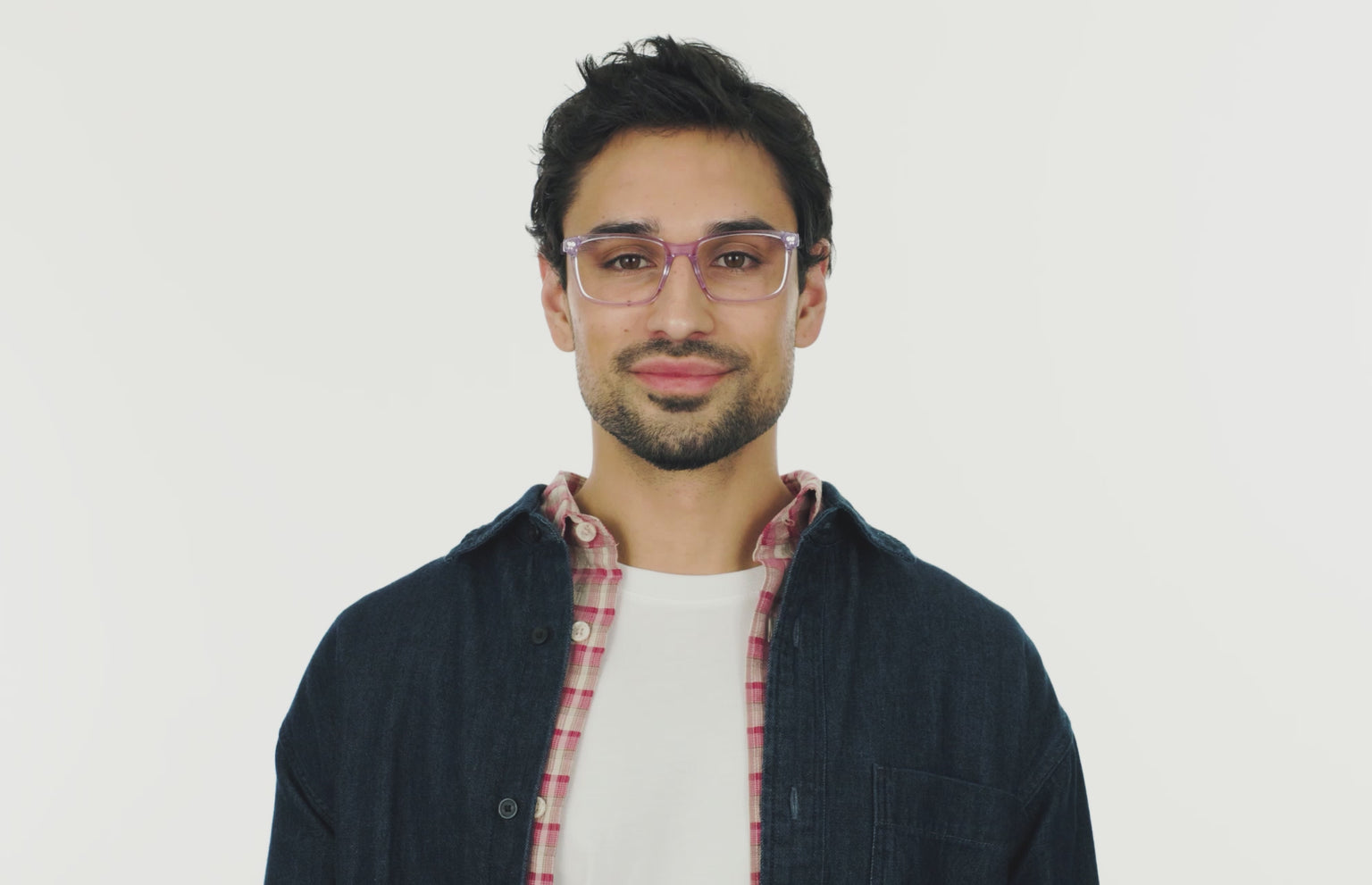 The Kirby - Lavender Clear - LifeStyle Thumbnail3 - Pair Eyewear