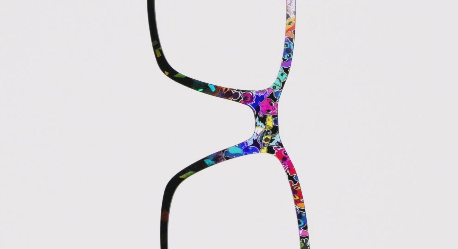 Stitch & Friends Sticker Holographic - LifeStyle Thumbnail Video1 - Pair Eyewear