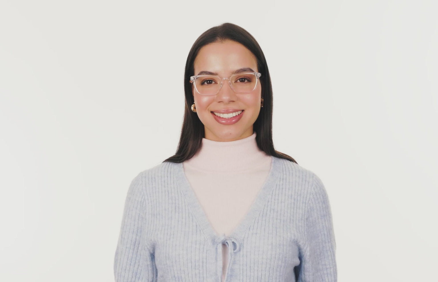 The Casper - Crystal Clear - LifeStyle Thumbnail2 - Pair Eyewear