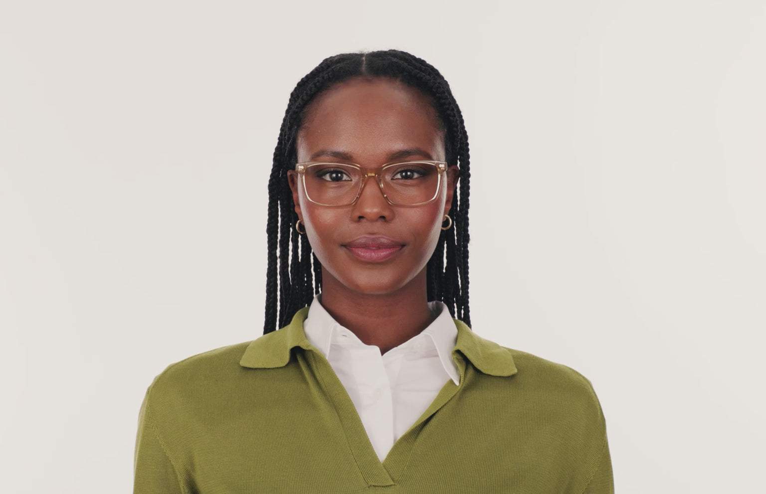 The Kirby - Honey Clear - LifeStyle Thumbnail3 - Pair Eyewear