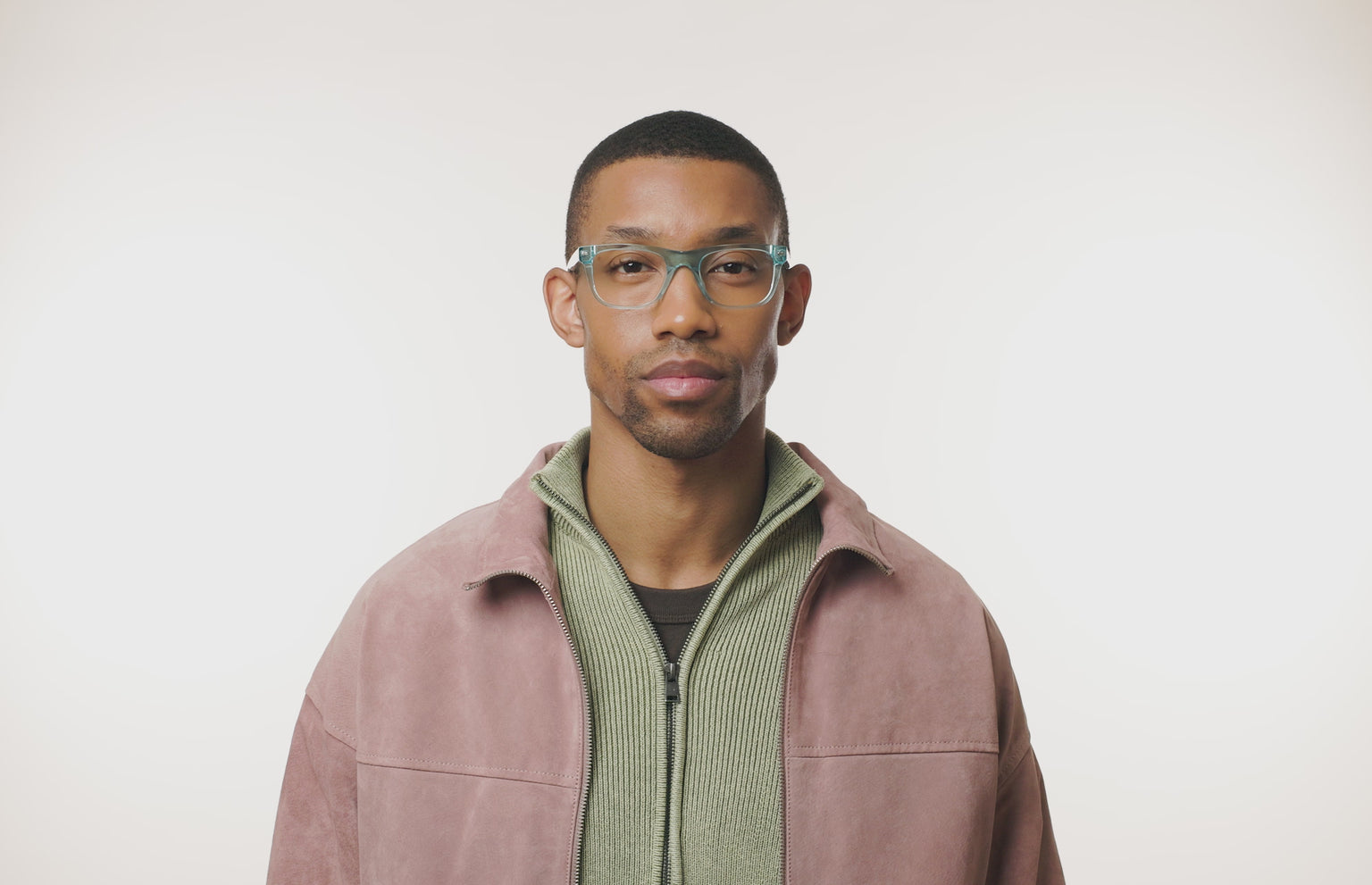The Jessie - Seafoam Clear - LifeStyle Thumbnail2 - Pair Eyewear