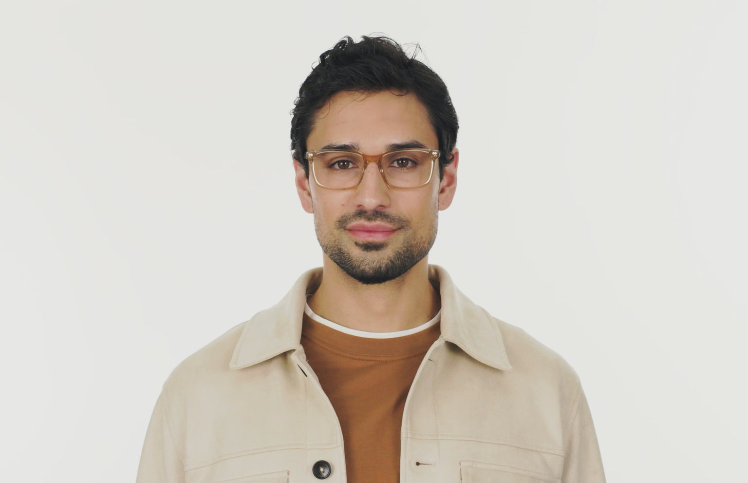 The Kirby - Honey Clear - LifeStyle Thumbnail3 - Pair Eyewear