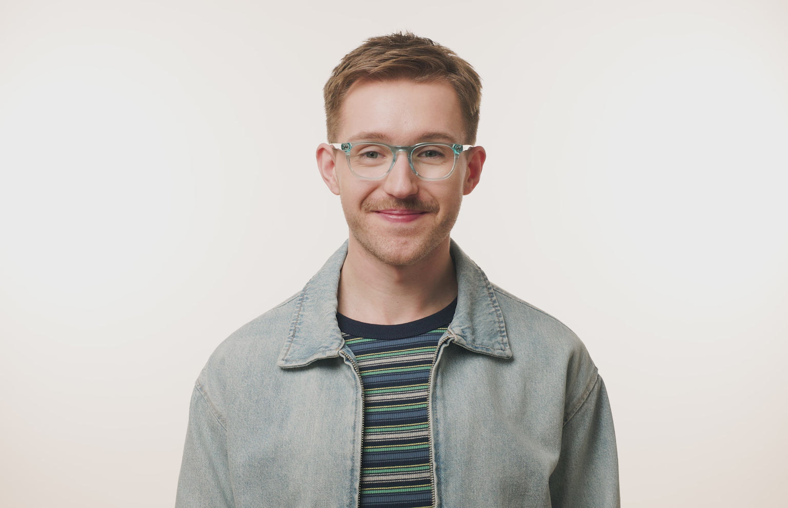 The Twain - Seafoam Clear - LifeStyle Thumbnail2 - Pair Eyewear