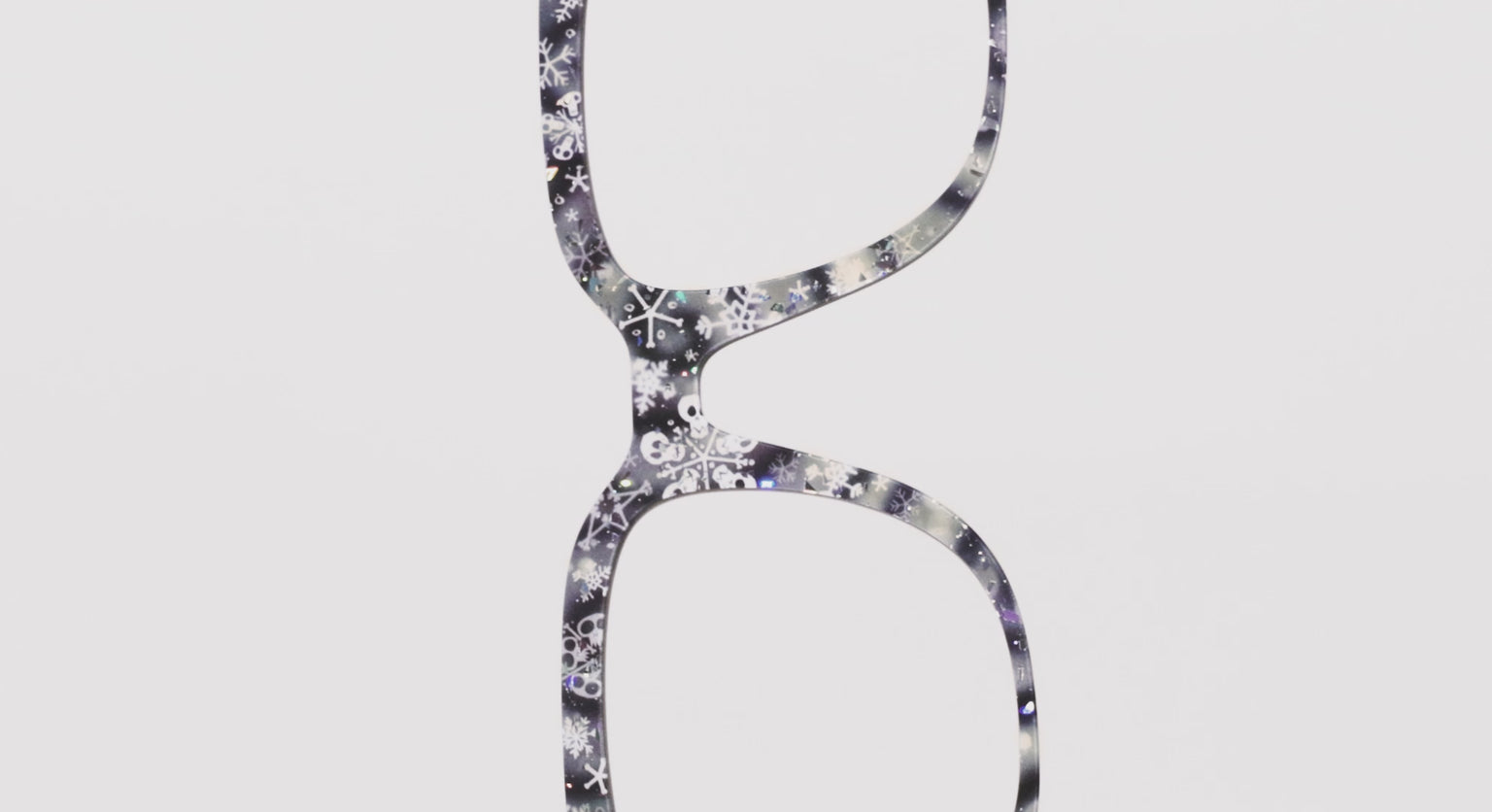 The Christmas Town Snow Globe with Holographic Glitter - LifeStyle Thumbnail Video1 - Pair Eyewear