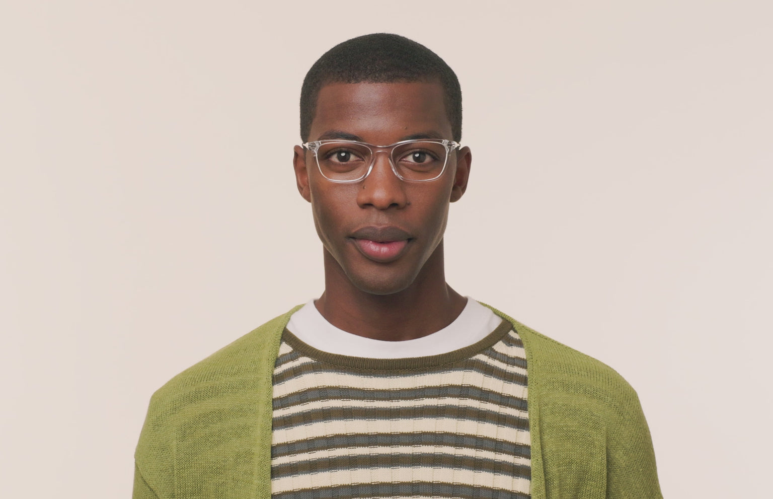The Casper - Mixed Material - Lensless - LifeStyle Thumbnail 3 - Pair Eyewear