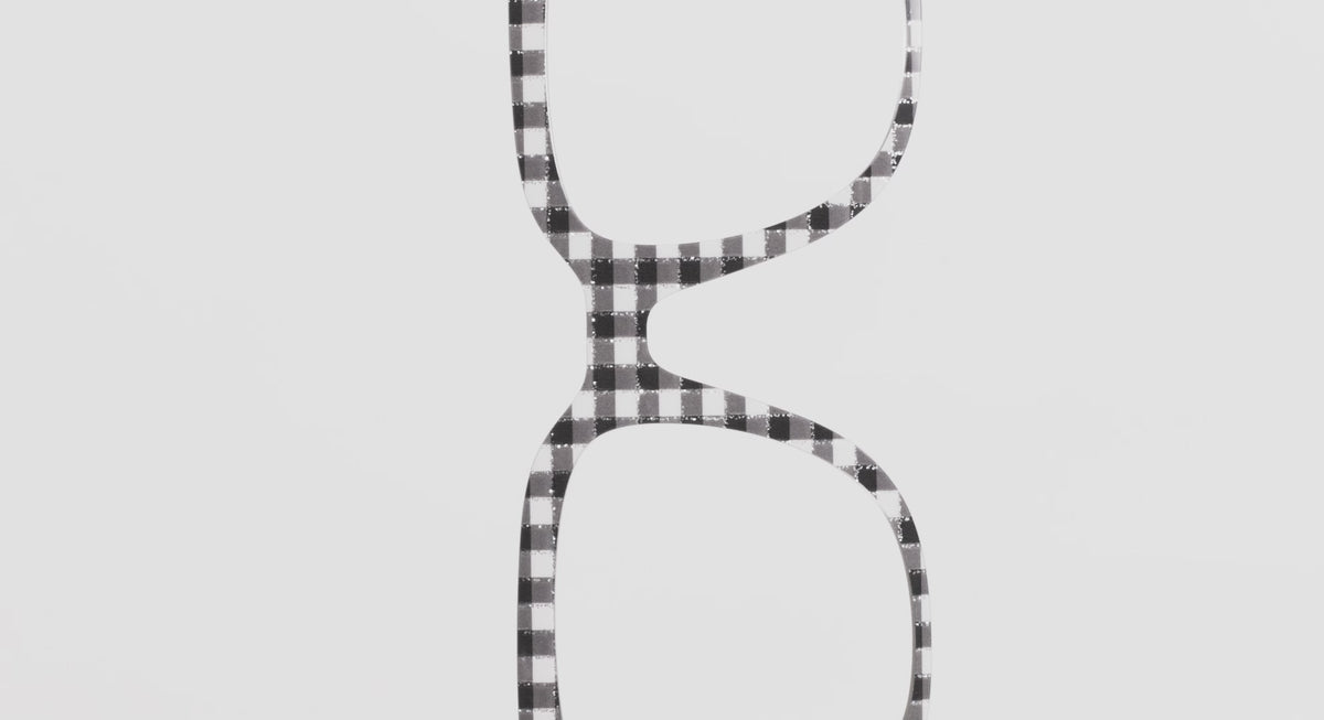 The Black Buffalo Check with Glitter - LifeStyle Thumbnail Video1 - Pair Eyewear
